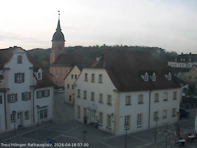Archived image Webcam Treuchtlingen City Hall