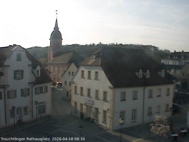 Archived image Webcam Treuchtlingen City Hall