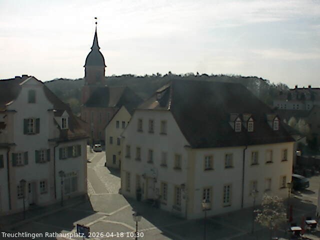 Archived image Webcam Treuchtlingen City Hall