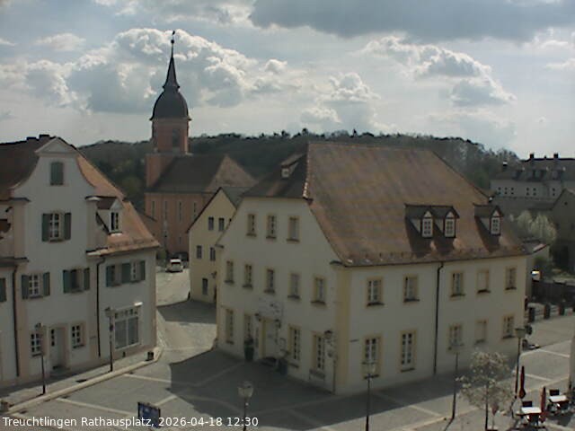 Archived image Webcam Treuchtlingen City Hall