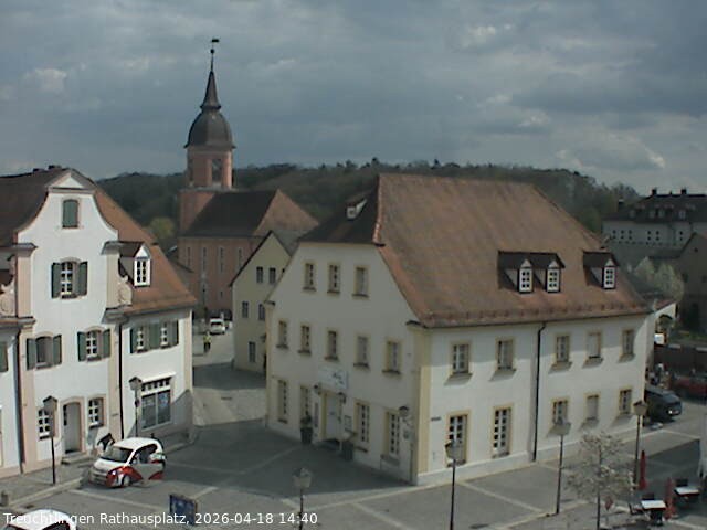 Archived image Webcam Treuchtlingen City Hall
