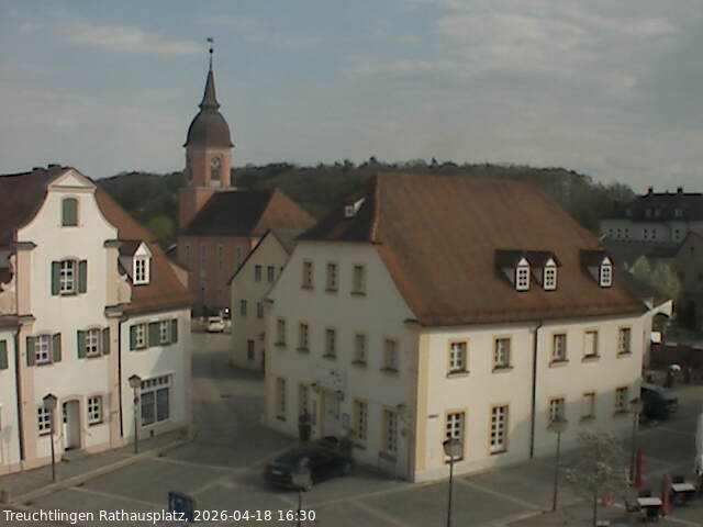 Archived image Webcam Treuchtlingen City Hall