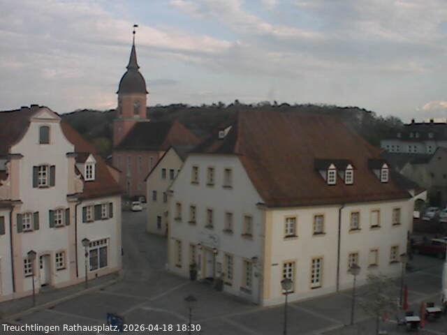 Archived image Webcam Treuchtlingen City Hall