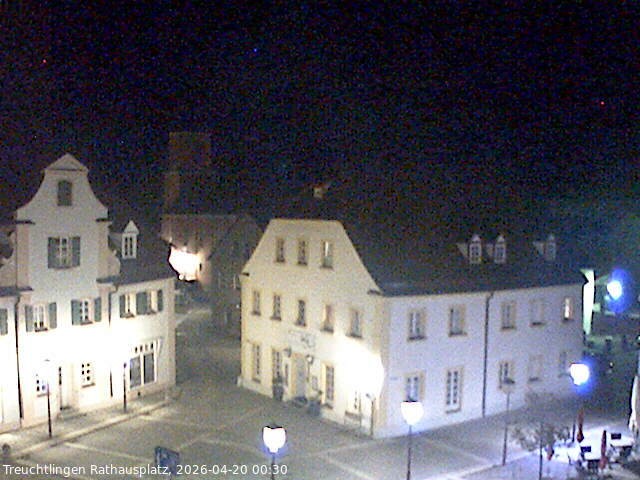 Archiv Foto Webcam Treuchtlingen Rathausplatz