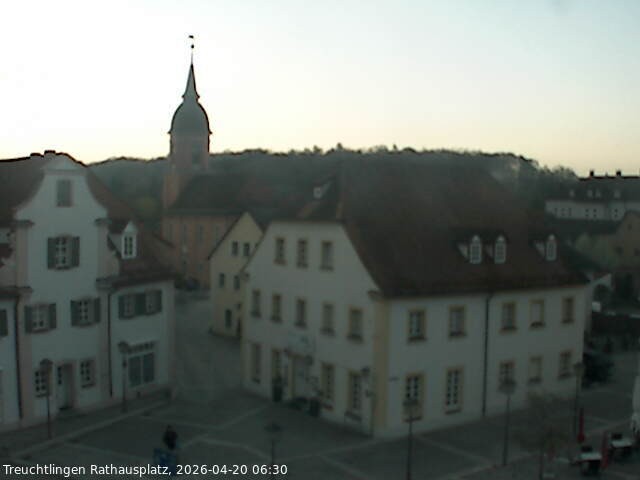 Archiv Foto Webcam Treuchtlingen Rathausplatz