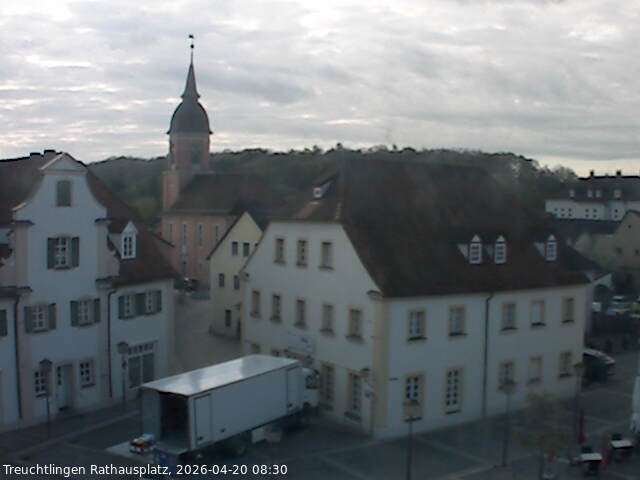Archiv Foto Webcam Treuchtlingen Rathausplatz