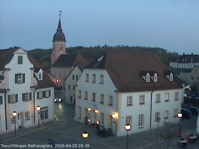 Archiv Foto Webcam Treuchtlingen Rathausplatz