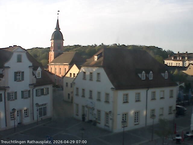 Archiv Foto Webcam Treuchtlingen Rathausplatz