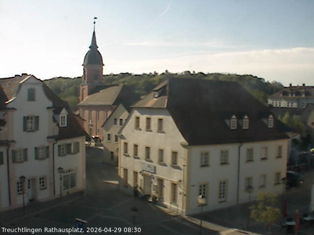 Archiv Foto Webcam Treuchtlingen Rathausplatz