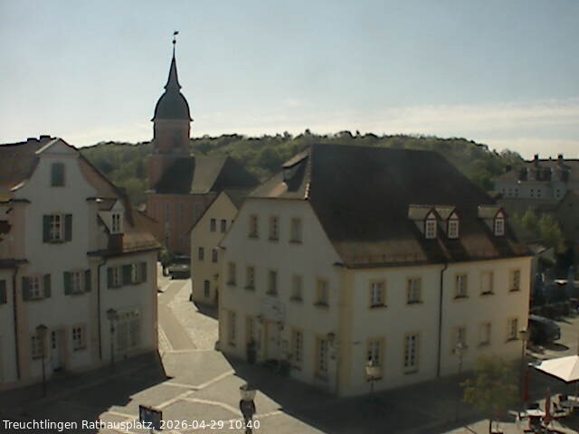 Archived image Webcam Treuchtlingen City Hall