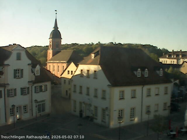 Archiv Foto Webcam Treuchtlingen Rathausplatz