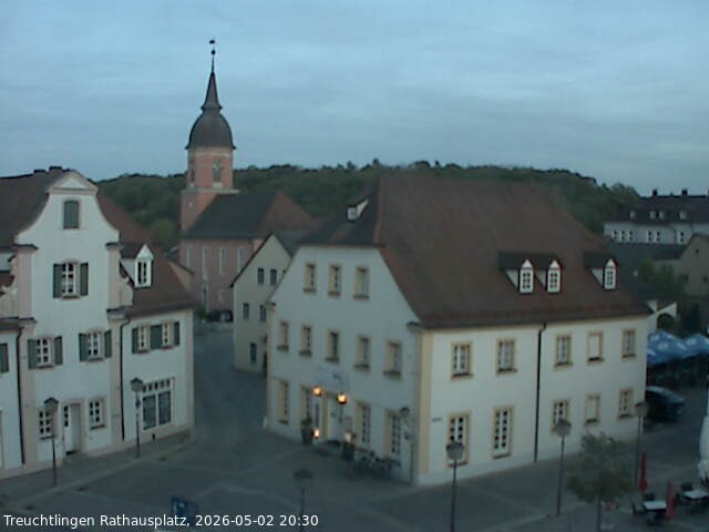 Archiv Foto Webcam Treuchtlingen Rathausplatz