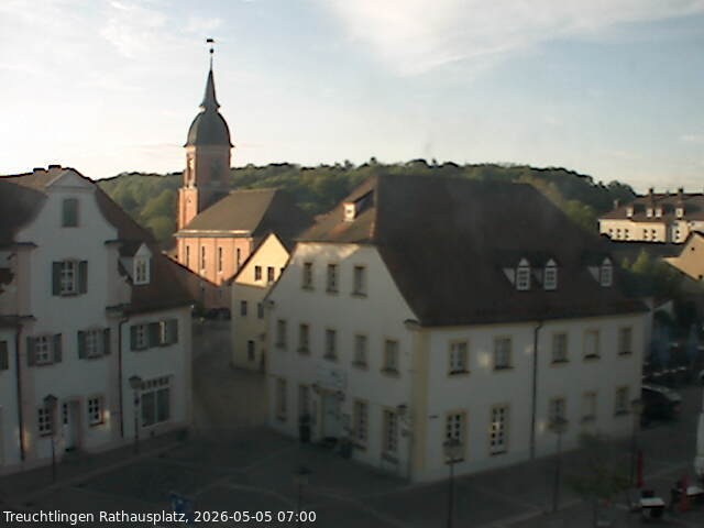 Archiv Foto Webcam Treuchtlingen Rathausplatz