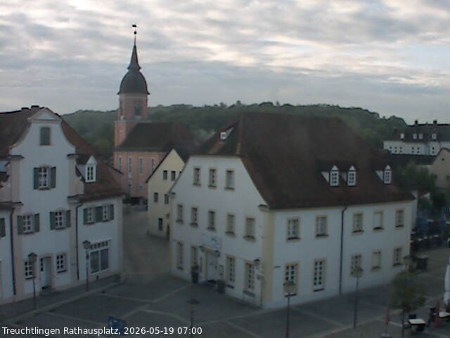 Archiv Foto Webcam Treuchtlingen Rathausplatz