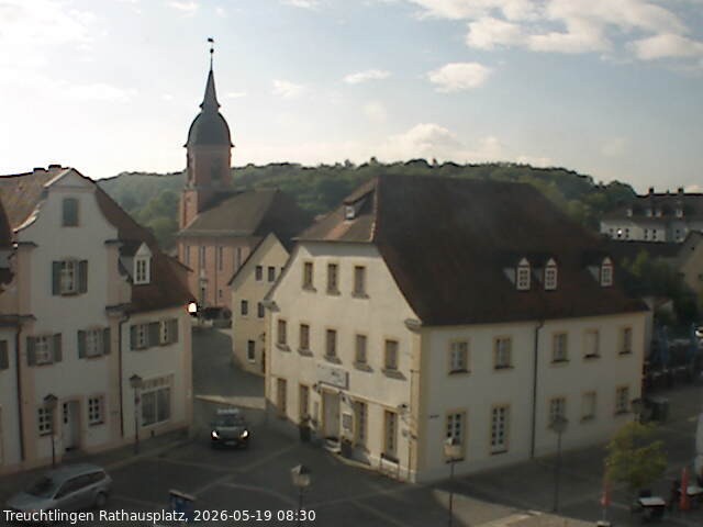 Archiv Foto Webcam Treuchtlingen Rathausplatz