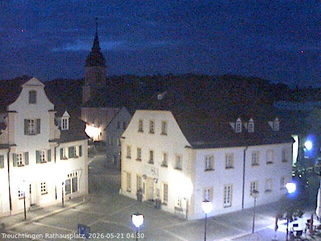 Archived image Webcam Treuchtlingen City Hall