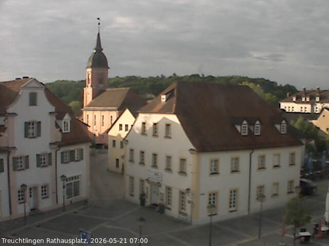 Archived image Webcam Treuchtlingen City Hall