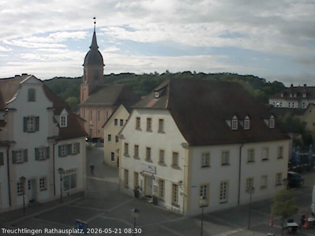 Archived image Webcam Treuchtlingen City Hall