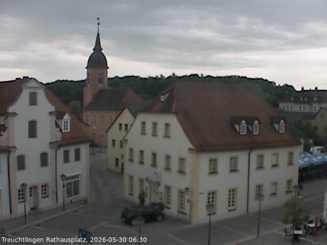 Archiv Foto Webcam Treuchtlingen Rathausplatz