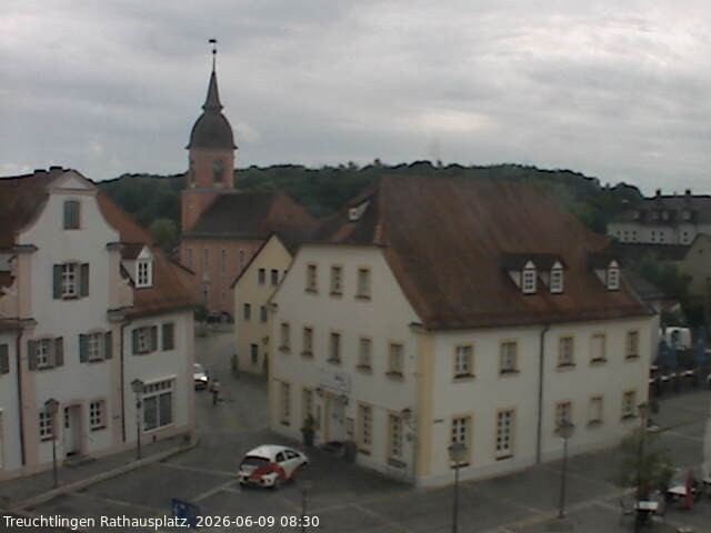 Archiv Foto Webcam Treuchtlingen Rathausplatz