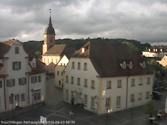 Archiv Foto Webcam Treuchtlingen Rathausplatz