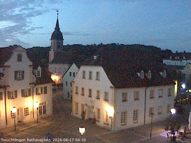 Archiv Foto Webcam Treuchtlingen Rathausplatz