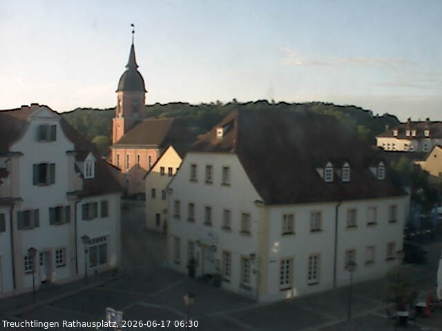 Archiv Foto Webcam Treuchtlingen Rathausplatz