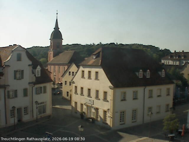 Archiv Foto Webcam Treuchtlingen Rathausplatz