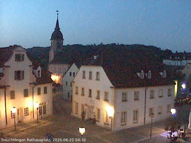 Archiv Foto Webcam Treuchtlingen Rathausplatz