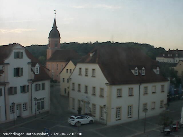 Archiv Foto Webcam Treuchtlingen Rathausplatz