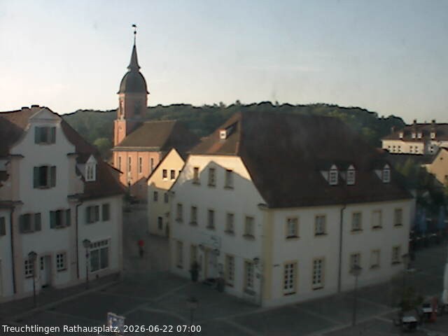 Archiv Foto Webcam Treuchtlingen Rathausplatz