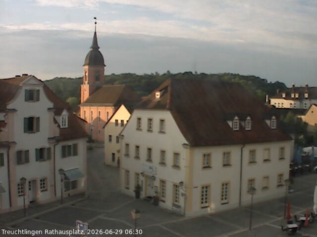 Archiv Foto Webcam Treuchtlingen Rathausplatz