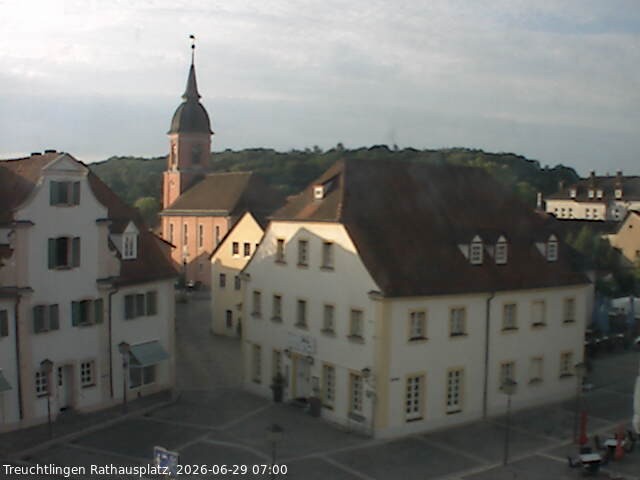 Archiv Foto Webcam Treuchtlingen Rathausplatz