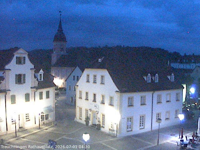 Archiv Foto Webcam Treuchtlingen Rathausplatz