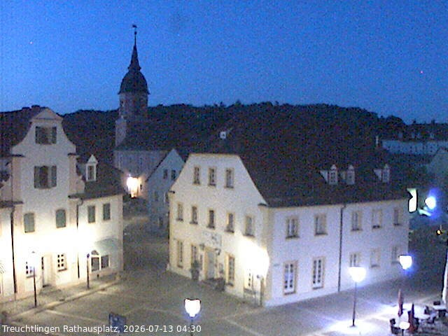 Archiv Foto Webcam Treuchtlingen Rathausplatz