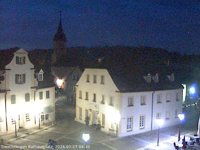 Archiv Foto Webcam Treuchtlingen Rathausplatz