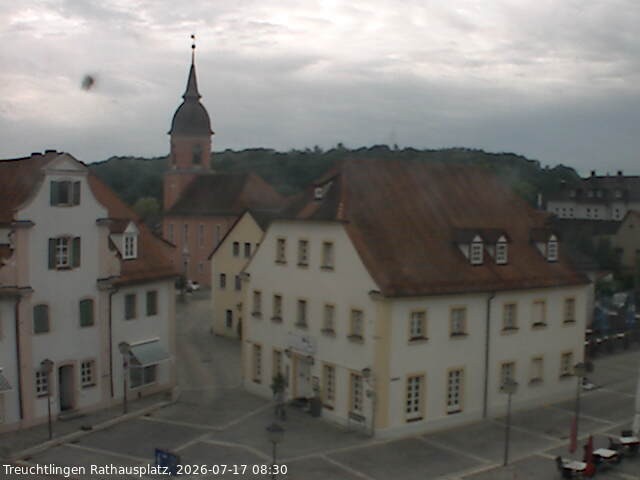 Archiv Foto Webcam Treuchtlingen Rathausplatz