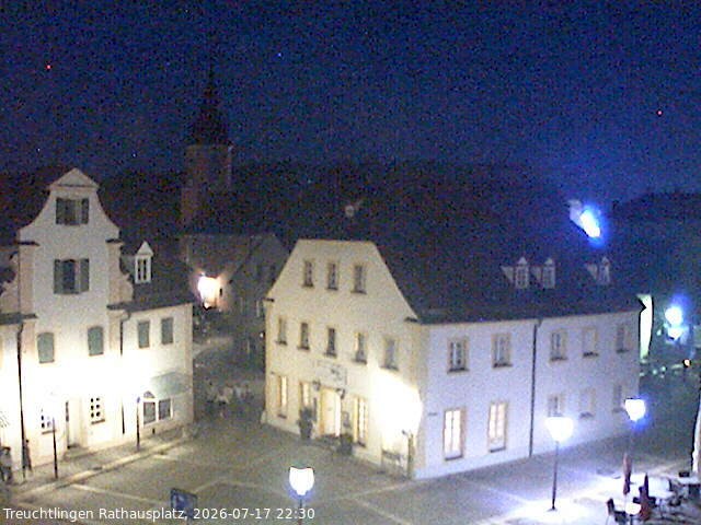 Archiv Foto Webcam Treuchtlingen Rathausplatz