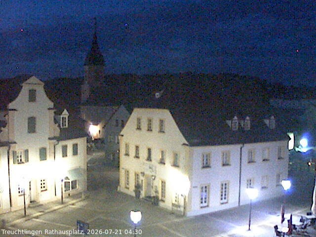 Archiv Foto Webcam Treuchtlingen Rathausplatz