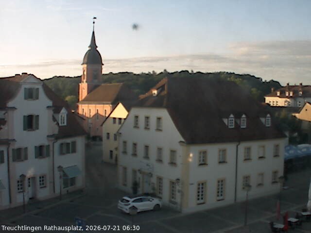 Archiv Foto Webcam Treuchtlingen Rathausplatz