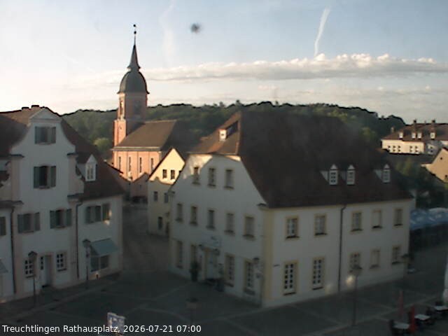 Archiv Foto Webcam Treuchtlingen Rathausplatz