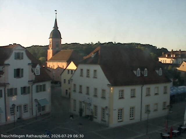 Archived image Webcam Treuchtlingen City Hall