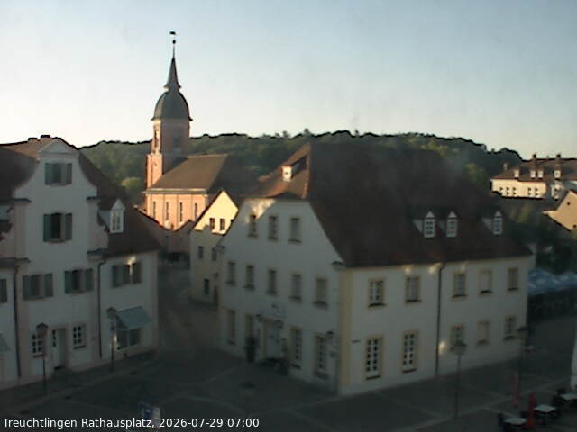 Archived image Webcam Treuchtlingen City Hall