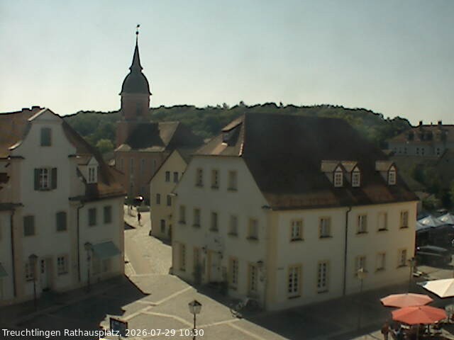 Archived image Webcam Treuchtlingen City Hall