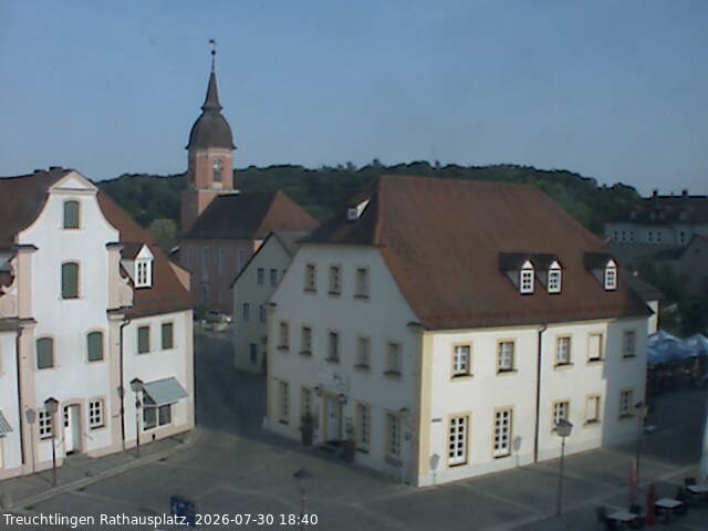 Archiv Foto Webcam Treuchtlingen Rathausplatz