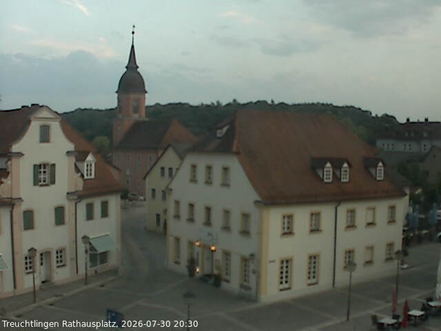 Archiv Foto Webcam Treuchtlingen Rathausplatz