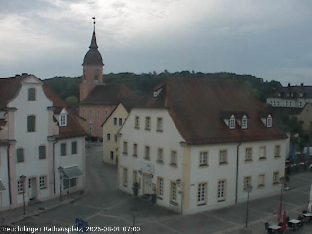 Archiv Foto Webcam Treuchtlingen Rathausplatz