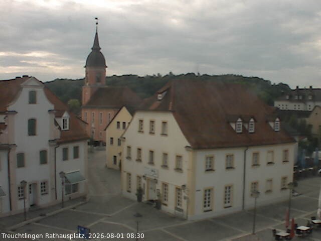 Archiv Foto Webcam Treuchtlingen Rathausplatz