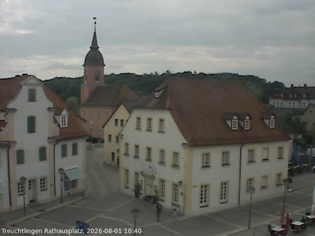 Archiv Foto Webcam Treuchtlingen Rathausplatz