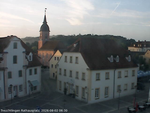 Archiv Foto Webcam Treuchtlingen Rathausplatz